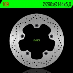 Disco de freno NG 109 296 x 5 mm delantero fijo