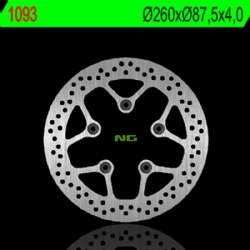 Disco de freno NG 1093 260 x 4 mm fijo
