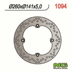 Disco de freno NG 1094 260 x 5 mm trasero fijo