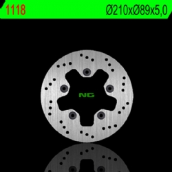 Disco de freno NG 1118 210 x 5 mm trasero fijo