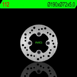 Disco de freno NG 112 190 x 5 mm fijo