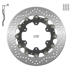 Disco de freno NG 1137G 305 x 5 mm redondo flotante