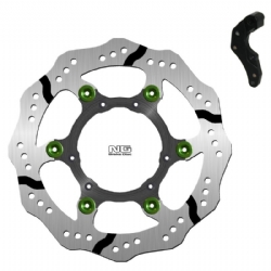 Kit disco freno NG 1154XBHK03 270 mm ondulado flotante