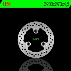 Disco de freno NG 1156 200 x 4,5 mm trasero fijo