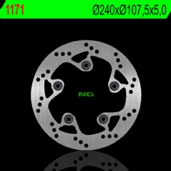 Disco de freno NG 1171 240 x 5 mm trasero fijo