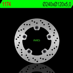 Disco de freno NG 1174 240 x 5 mm trasero fijo
