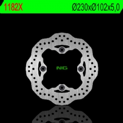 Disco de freno NG 1182X 230 x 5 mm trasero ondulado