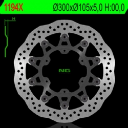Disco de freno NG 1194X 300 x 5 mm delantero