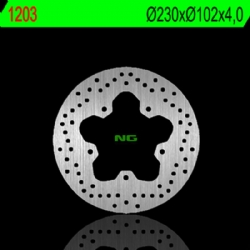 Disco de freno NG 1203 230 x 4 mm trasero fijo