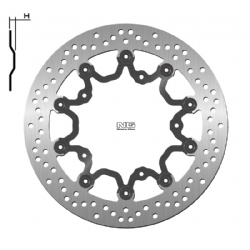 Disco de freno NG 1205 298 x 4 mm delantero flotante