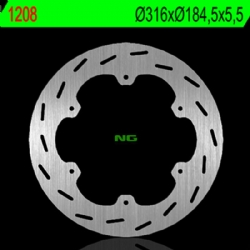 Disco de freno NG 1208 316 x 5,5 mm trasero fijo