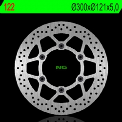Disco de freno NG 122 300 x 5 mm delantero fijo