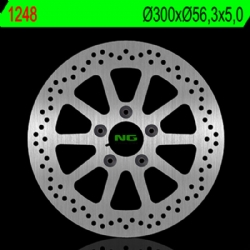 Disco de freno NG 1248 300 x 5 mm delantero fijo