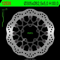 Disco de freno NG 1253X 305 x 5 mm delantero