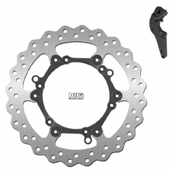 Kit disco freno NG 1254XK17 270 mm ondulado flotante