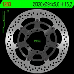 Disco de freno NG 1283 flotante