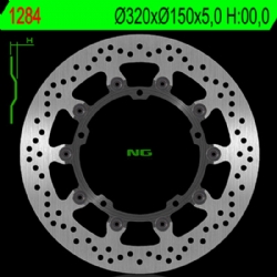 Disco de freno NG 1284 320 x 5 mm delantero flotante