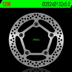 Disco de freno NG 1296 282 x 5 mm trasero fijo