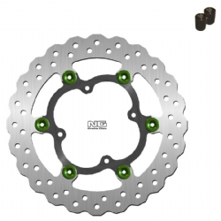 Kit disco freno NG 1324XK20 260 mm ondulado flotante