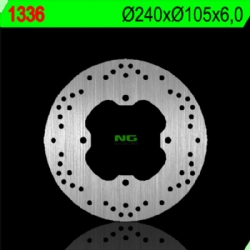 Disco de freno NG 1336 240 x 6 mm trasero fijo