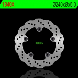 Disco de freno NG 1340X 240 x 5 mm trasero ondulado