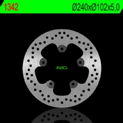 Disco de freno NG 1342 240 x 5 mm trasero fijo