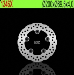 Disco de freno NG 1346X 200 x 4 mm trasero ondulado