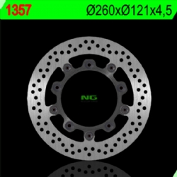 Disco de freno NG 1357 260 x 4,5 mm delantero flotante