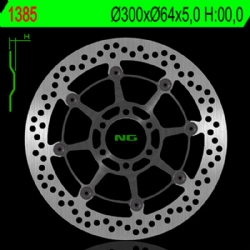 Disco de freno NG 1385 300 x 5 mm delantero flotante