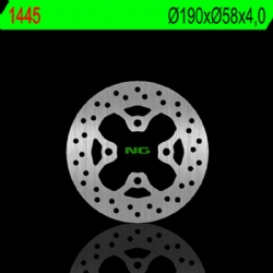 Disco de freno NG 1445 190 x 4 mm trasero fijo