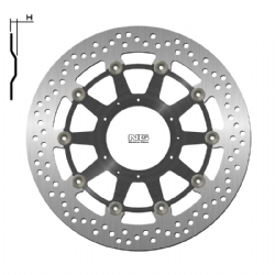Disco de freno NG 1446 296 x 5 mm delantero flotante