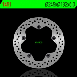 Disco de freno NG 1451 245 x 5 mm trasero fijo