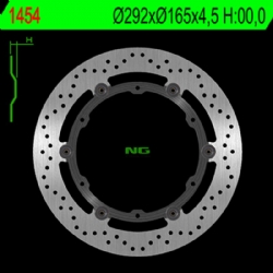 Disco de freno NG 1454 292 x 4,5 mm delantero flotante