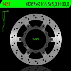 Disco de freno NG 1457 267 x 5 mm trasero flotante