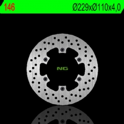 Disco de freno NG 146 229 x 4 mm trasero fijo