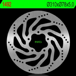 Disco de freno NG 1492 310 x 5 mm delantero fijo