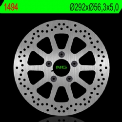 Disco de freno NG 1494 292 x 5 mm delantero fijo