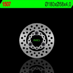 Disco de freno NG 1507 180 x 4 mm fijo