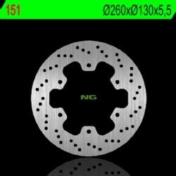 Disco de freno NG 151 261 x 6 mm fijo