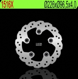 Disco de freno NG 1516X 226 x 4 mm delantero ondulado
