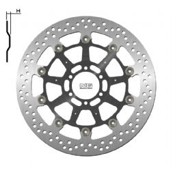 Disco de freno NG 1538G 320 x 5 mm redondo flotante