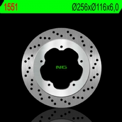 Disco de freno NG 1551 256 x 6 mm trasero fijo