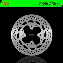 Disco de freno NG 1553 256 x 6 mm trasero fijo