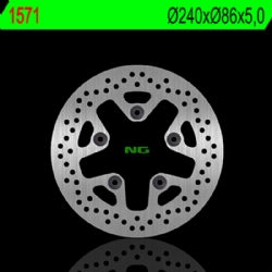 Disco de freno NG 1571 240 x 5 mm trasero fijo