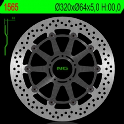 Disco de freno NG 1608 300 x 4 mm delantero fijo