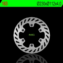 Disco de freno NG 163 230 x 4 mm delantero fijo