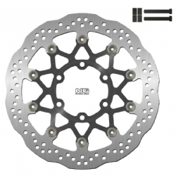 Kit disco freno NG 1642XGK32 320 mm ondulado flotante
