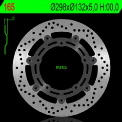Disco de freno NG 165 298 x 5 mm delantero flotante