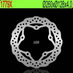 Disco de freno NG 1779X 260 x 4 mm delantero ondulado