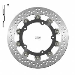 Disco de freno NG 1786G 298 x 5 mm delantero flotante